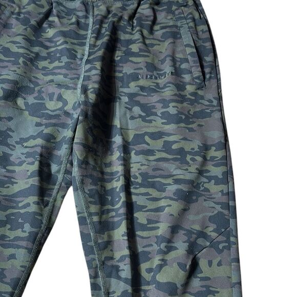 Alphalete women’s large green camoflauge joggers sweatpants lounge athleisure - Picture 3 of 6